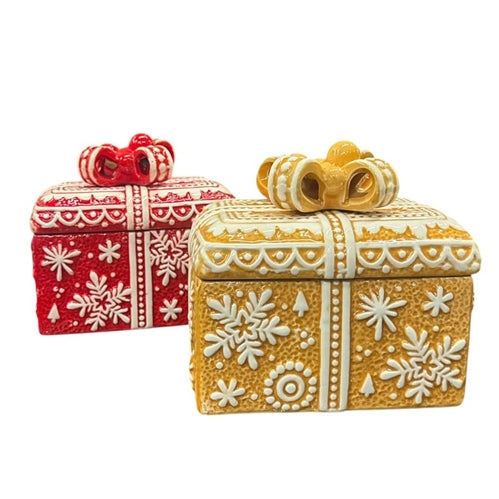 Christmas Candy box red/or Brown  big size