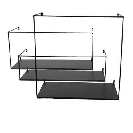 Metal wall rack