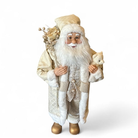 Gold santa claus 1 meter