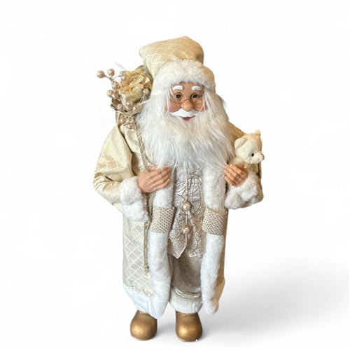 Gold santa claus 1 meter
