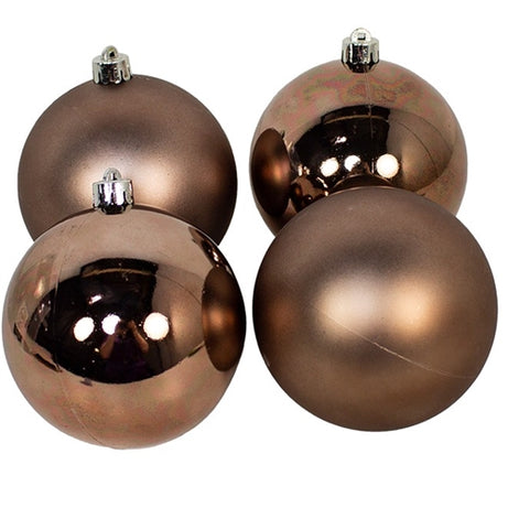 10cm/4pcs Ball bronze pack