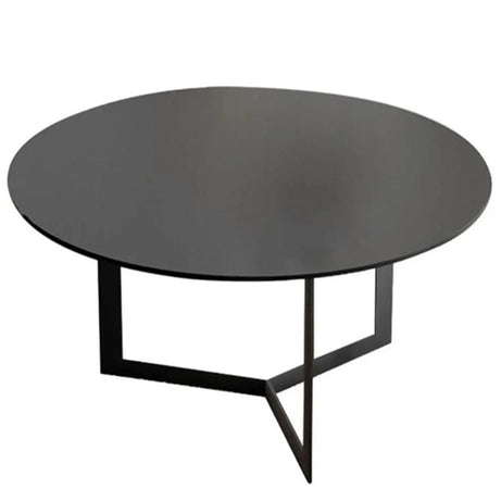 METAL/WOODEN COFFEE TABLE BLACK