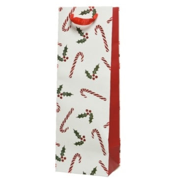 Giftbag paper white with candy
