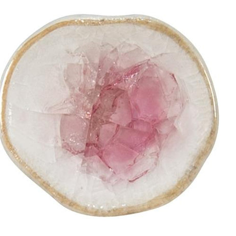 Pink crystal Doorknob