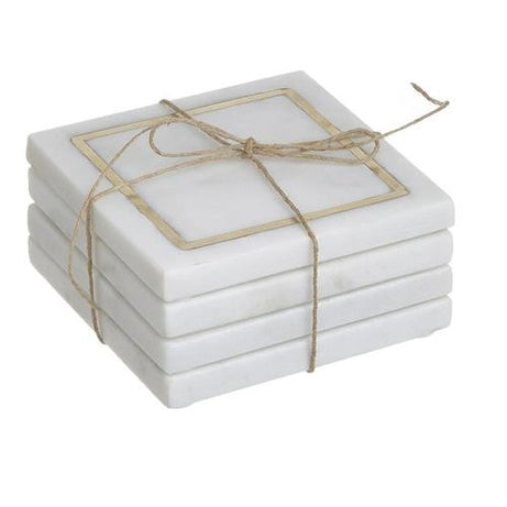 Marble coasters (set of six)