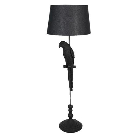 Black parrot Floor lamp