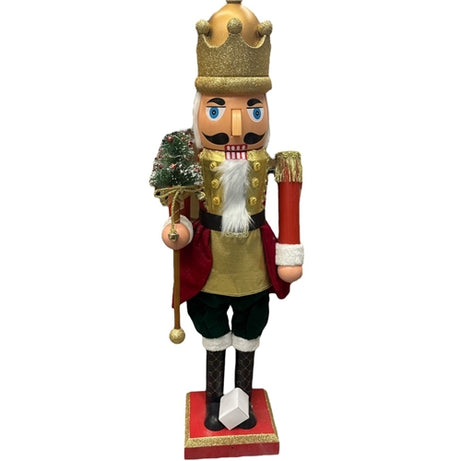 Christmas nutcracker (red) 115 cm Musical