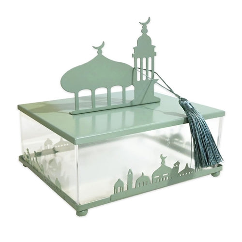 Mosque plexi box green - L