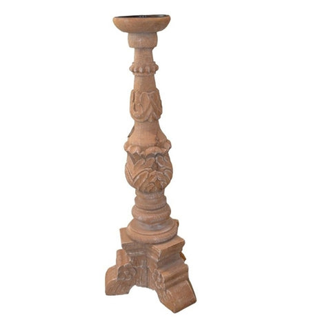 Wooden candle sticks