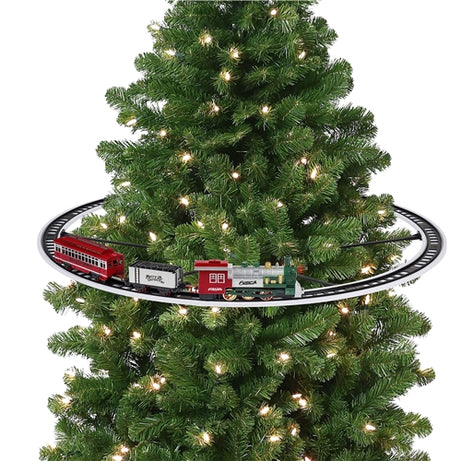 Christmas tree train