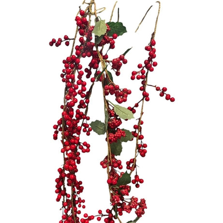 Cherry garland christmas