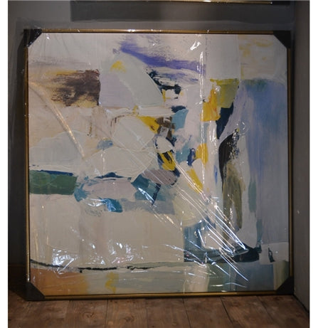 Flower abstract painting 80x80