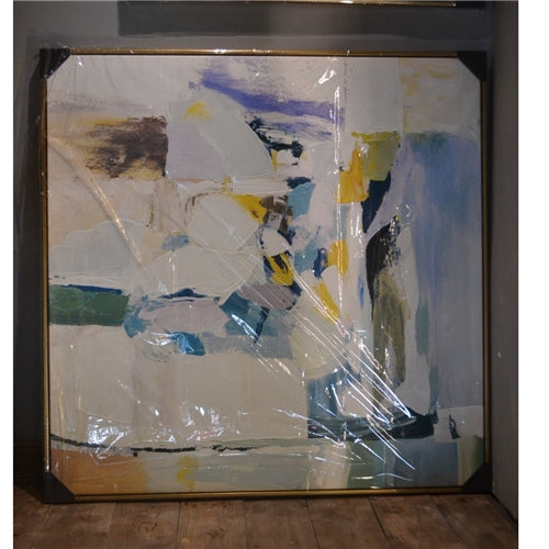 Flower abstract painting 80x80