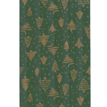 Green christmas runner