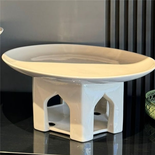 ceramic open doors plate short