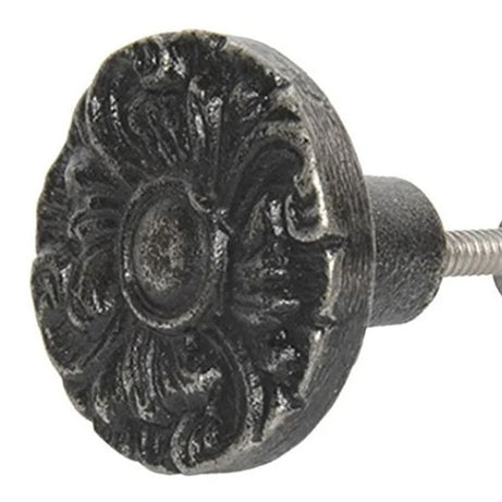 Iron flowers Doorknob