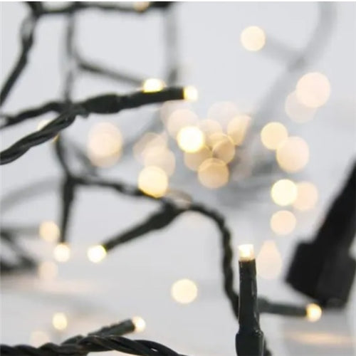 100 LED Warm White Christmas String Lights - 5cm Spacing - Indoor (IP44)