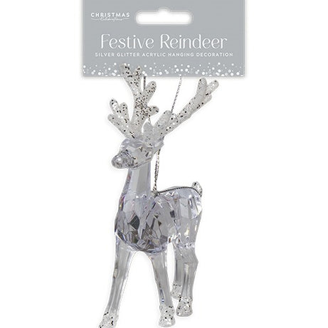 Deer acrylic glitters 2ass