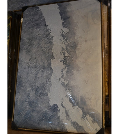 Blue swirl painting 70x100