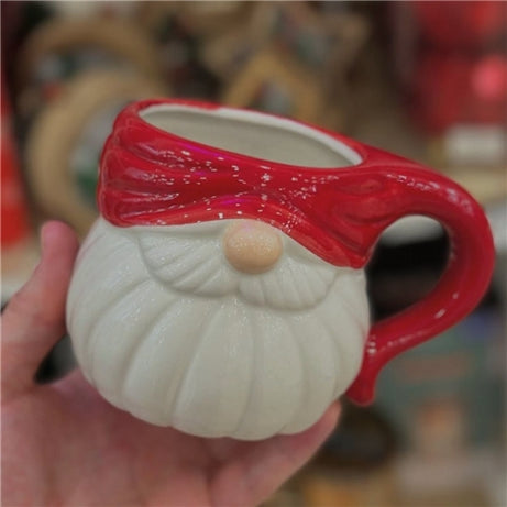 Santa claus beard christmas mug