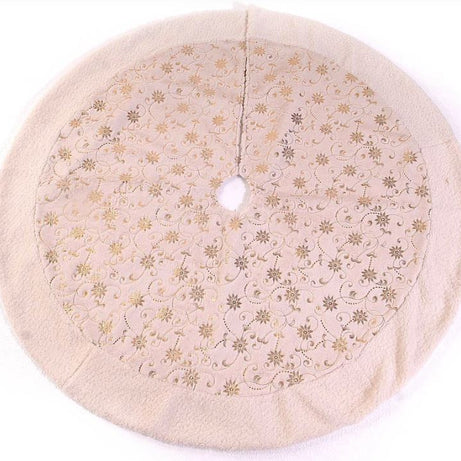 White Christmas Tree Skirt – 122cm